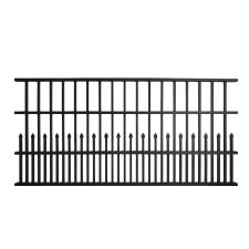  Alumínium dekor-kerítés Bremen 201 cm x 100 cm antracit kerti bútor