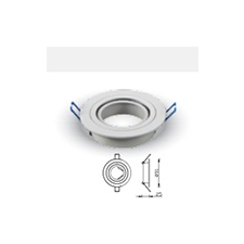  Alumínium dupla/tripla spot (3599), 1-es, fehér világítás