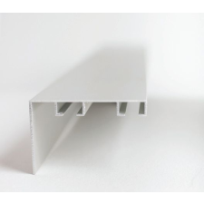  Alumínium előlapos mennyezeti sín, 2 soros, tartozékcsomaggal, FEHÉR (140 cm) karnis, függönyrúd