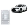  Alumínium katalizátorvédő / katalizátor zár Lexus UX - (2019-2026)