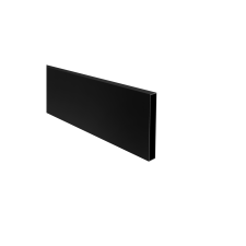  Alumínium kerítéselem fekete 900x100x20mm kerti bútor