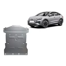  Alumínium motorvédő lemez Audi Q 4 e-tron - (2022-2026) karosszéria elem