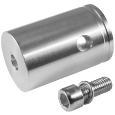 ALUTRUSS QUADLOCK female conical coupler w.screw világítás