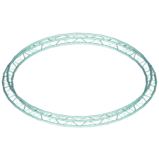 ALUTRUSS TRILOCK 6082 Circle d=4m (inside) /\ 4 parts világítás