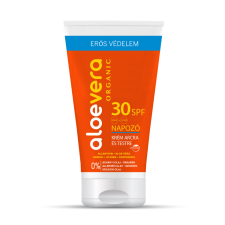Alveola Alveola aloe vera eredeti spf30 napozó krém arcra és testre 150 ml naptej, napolaj