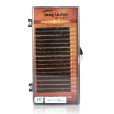 Alveola Long Lashes szempilla fekete Cc/0,07 -09mm LLEVSCC8070009 műszempilla