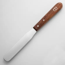  Alveola Rozsdamentes széles acél spatula 24cm (XS370844) szőrtelenítés