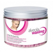Alveola Waxing Titándioxid elasztikus gyöngy gyanta tégely, 400 g szőrtelenítés