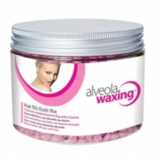 Alveola Waxing Titándioxid elasztikus gyöngy gyanta tégely, 400 g szőrtelenítés