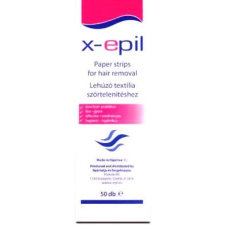 Alveola X-epil szőrtelenítő textilcsík gyantázáshoz 50db szőrtelenítés