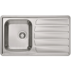Alveus Zoom acél mosogató 86x50 cm 1098773