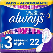 Always Platinum Night 22 db intim higiénia