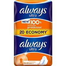 Always Ultra Normal Plus, 20 db intim higiénia