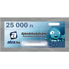 Alza Ajándékutalvány Alza.hu 25 000 Ft értékű áru vásárlására ajándéktárgy