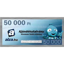 Alza Elektronikus Alza.hu ajándékutalvány 50000 Ft értékben ajándéktárgy