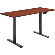 AlzaErgo Table ET1 NewGen fekete + TTE-03 160x80 cm barna asztallappal bútor