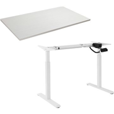 AlzaErgo Table ET2 fehér + lap TTE-12 120x80 cm fehér furnér íróasztal