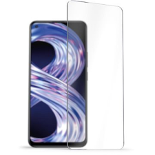 AlzaGuard Case Friendly Glass Protector Realme 8 2.5D üvegfólia mobiltelefon kellék