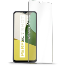 AlzaGuard Case Friendly Glass Protector Vivo Y33s / Y35 2.5D üvegfólia mobiltelefon kellék