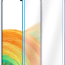 AlzaGuard Case Friendly Glass Samsung Galaxy A33 2.5D üvegfólia mobiltelefon kellék