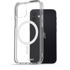 AlzaGuard Crystal Clear TPU Case Compatible with Magsafe iPhone 12 Mini tok tok és táska