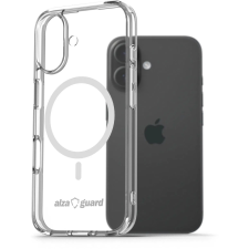 AlzaGuard Crystal Clear TPU Case Compatible with Magsafe iPhone 16e tok tok és táska