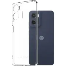 AlzaGuard Crystal Clear TPU Case Motorola Moto E15 tok tok és táska