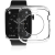 AlzaGuard Crystal Clear TPU HalfCase az Apple Watch 45mm számára