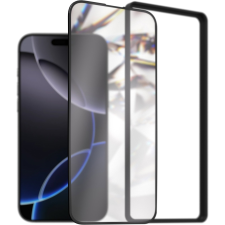 AlzaGuard DiamondShiel Glass iPhone 16 Pro Max 3D üvegfólia + felhelyező keret mobiltelefon kellék