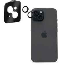 AlzaGuard Elite Lens Protector iPhone 15 / 15 Plus fekete mobiltelefon kellék
