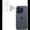  AlzaGuard Elite Lens Protector iPhone 15 Pro / 15 Pro Max kamera védő fólia - átlátszó + felhelyező keret (AGD-AGL006Z)