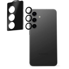 AlzaGuard Elite Lens Protector Samsung Galaxy S24 5G fekete mobiltelefon kellék