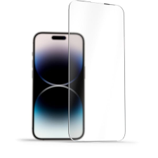 AlzaGuard Elite Ultra Clear Glass iPhone 15 Pro 3D üvegfólia - átlátszó mobiltelefon kellék