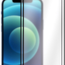 AlzaGuard FullCover Glass iPhone 12 Mini 2.5D üvegfólia - fekete, 2db mobiltelefon kellék
