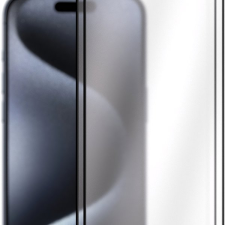 AlzaGuard FullCover Glass iPhone 15 Pro 2.5D üvegfólia - 2db mobiltelefon kellék