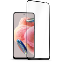 AlzaGuard FullCover Glass Protector Xiaomi Redmi Note 12 4G 2.5D üvegfólia mobiltelefon kellék