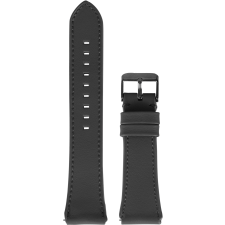 AlzaGuard Genuine Leather Band Universal Quick Release 22mm - fekete okosóra kellék