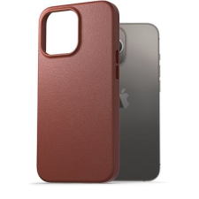 AlzaGuard Genuine Leather Case iPhone 13 Pro készülékhez, barna tok és táska