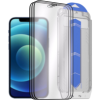 AlzaGuard Glass EasyFit DustFre iPhone 12 / 12 Pro 2.5D üvegfólia - 3db + applikátor (AGD-EFD4P3)