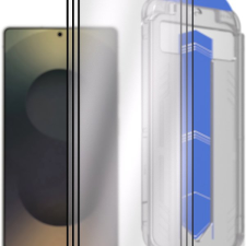AlzaGuard Glass EasyFit DustFree Samsung Galaxy S25 Ultra 2.5D üvegfólia mobiltelefon kellék
