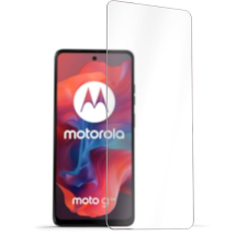AlzaGuard Glass Protector Motorola Moto G04 2.5D üvegfólia - Case Friendly mobiltelefon kellék
