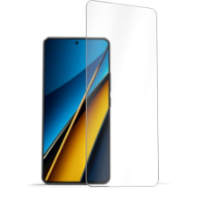 AlzaGuard Glass Protector POCO X6 5G 2.5D üvegfólia - Case Friendly mobiltelefon kellék