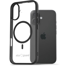 AlzaGuard iPhone 16 Clear TPU Case Compatible with Magsafe tok tok és táska