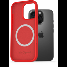 AlzaGuard iPhone 16 Pro Silicone Case Compatible with Magsafe piros tok (AGD-PCMS25R) tok és táska