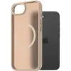 AlzaGuard iPhone 16e / 17e Magsafe homok sárga matt tok