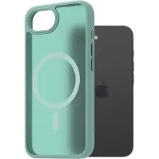 AlzaGuard iPhone 16e / 17e Magsafe teal matt tok tok és táska