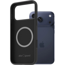 AlzaGuard iPhone 17 Pro Max fekete MagSafe szilikon tok (AGD-PCMS479B) tok és táska