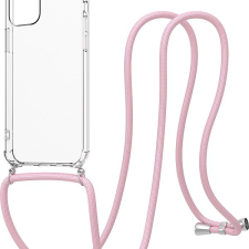 AlzaGuard Luxe Lanyard Case iPhone 12/12 Pro rózsaszín tok tok és táska