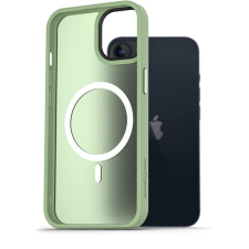 AlzaGuard Matte Case Compatible with MagSafe iPhone 13 készülékhez, zöld tok és táska