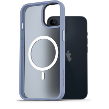 AlzaGuard Matte Case Compatible with MagSafe iPhone 14 készülékhez, világoskék tok és táska